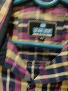 Checked Long Sleeve Shirt