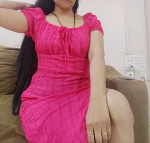 Rose Textured Midi Dress