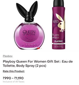 Playboy Queen For Women Gift Set