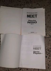 NEET Objective Physics Vol 1 &amp; 2