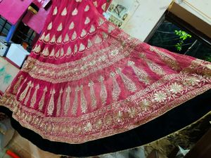 Anar Kali Dress Full Gear Daimond Work 🔥