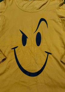 Smiley Face Long Sleeve Tee