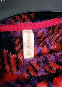 Zivame Luxury Fur Lounge Sweatshirt