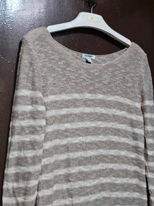 Cozy Striped Knit Sweater