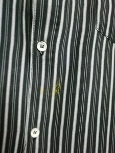 BLACK AND WHITE LINING SHIRT