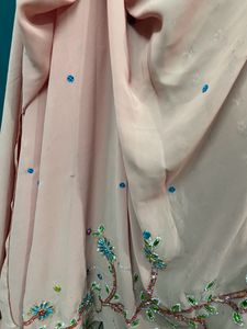 Full Hand Embroidery Saree