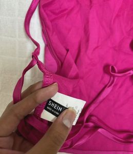 shein backless party top