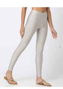 Shimmery Ankle Length Leggings From Ajio