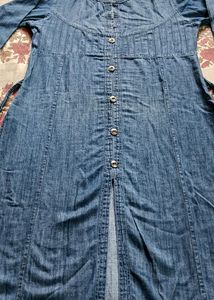 Soft Denim Kurti
