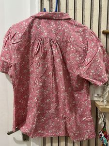 Floral Print Women's Shirt