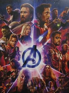Avengers wall poster