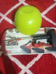 Rice bowl With Power Free Hand Blender