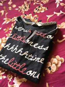 Unique Graphic Print Tee