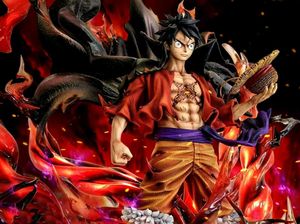 Luffy Action Figure Effect Pedestal Garage Kit