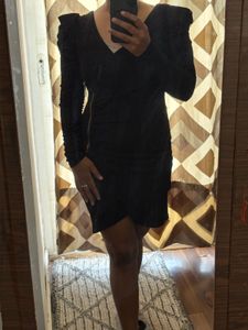 Chic Black Long Sleeve Dress