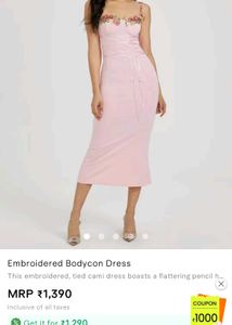 Viral Floral Bodycon Dress
