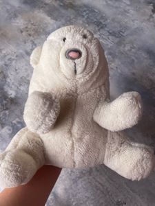 Adorable Plush Polar Bear