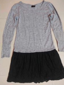 Tshirt Attached Flare Skirt