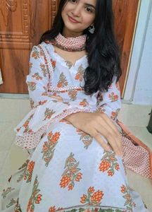 White kurta set🕊️🌺✨