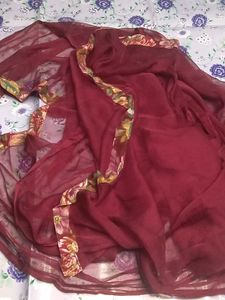 Floral Anarkali Kurta with Dupatta