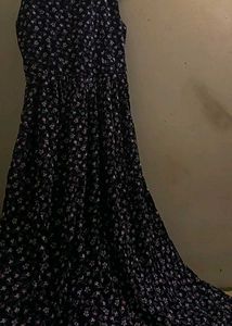 Floral Print Sleeveless Dress
