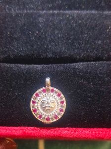 Beautiful silver pendent 💕