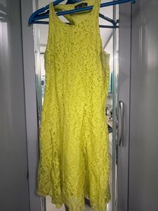 Yellow Lace Dress