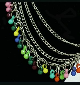 Silver Tone Indian Jewelry Set