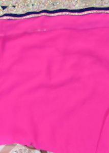 Pink Like ROSE COLOUR SAREE