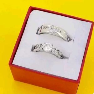 Lock &amp; Key Couple Rings