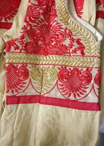Cotton Anarkali Dress... Stitched XL