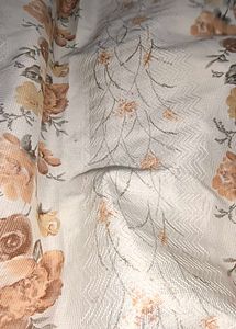 Floral Curtain For Window 1 Pc