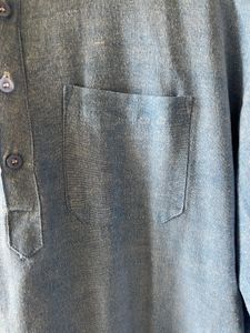 Men&#39;s Blue Cotton Kurta
