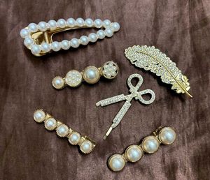 Pearl Hair Clip Set