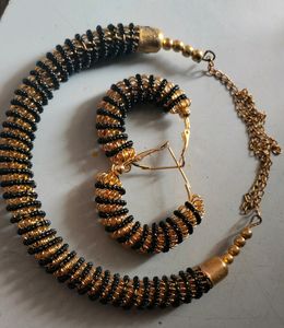 Joker Set Golden Nd Black Color