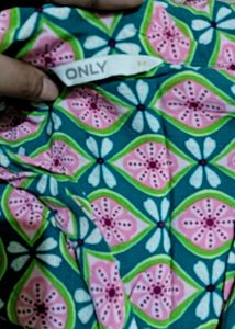 Patterned Green Top