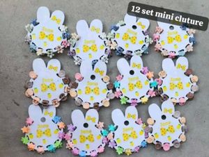 Girls Mini Claw Clips Pack Of 12