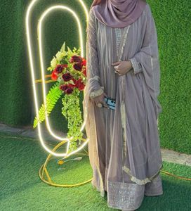 Lilac Chiffon Maxi Dress