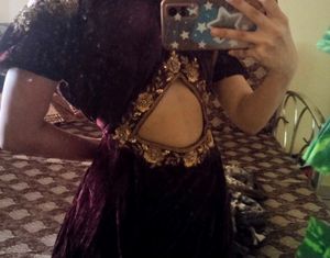 ethnic Cut Work Gown
