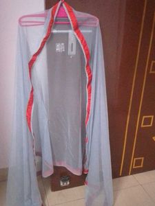 Red &amp; grey Dupatta