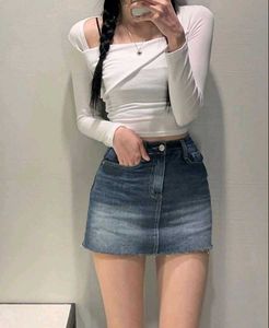 Trending Denim Mini Skirt