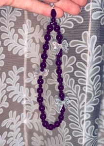 Bow Beaded Phone Charm (Pack Of 2)