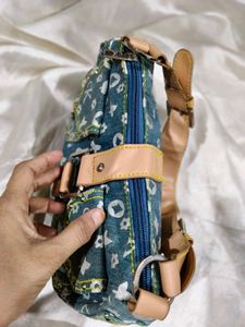 CK Denim Shoulder Bag