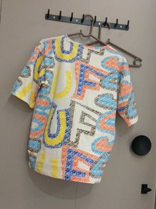 Colorful Print T-Shirt fresh piece Strore