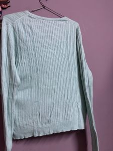 Lacoste Mint Green Cardigan