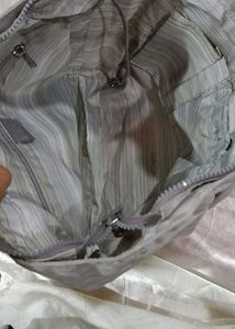 Kipling Checked Tote Bag