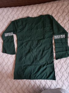 Girls Top dark Green