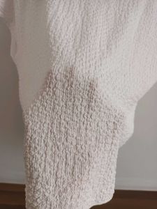 Textured White Top