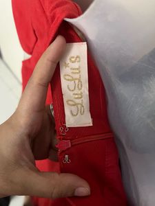 Pintrest Chic Red Sheath Dress