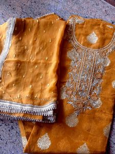 Elegant Zardoji Indian Suit